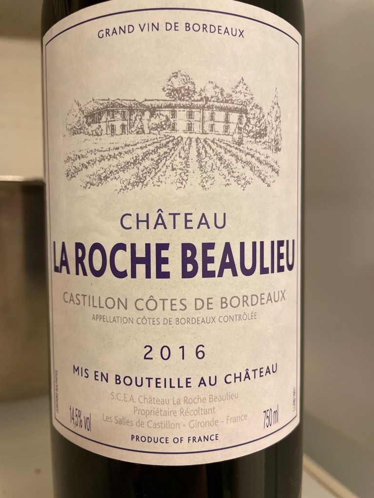 2014 Château La Roche Beaulieu - CellarTracker