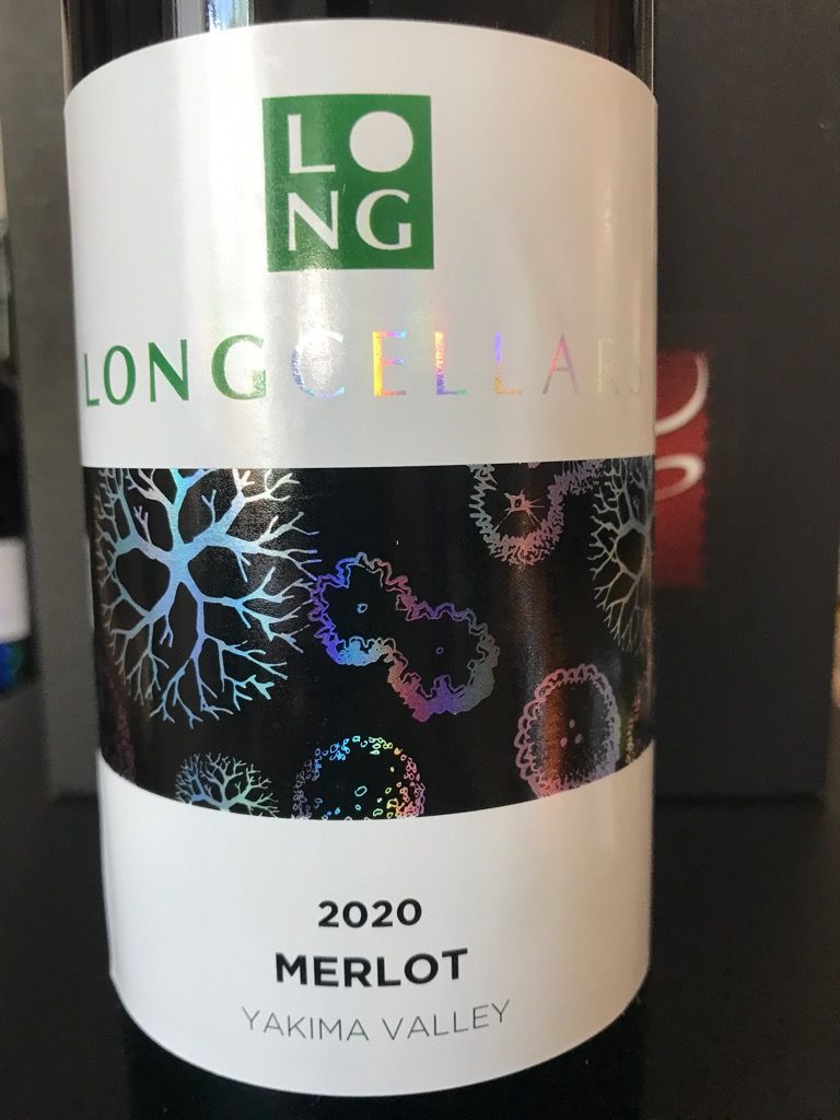 2020 Long Cellars Merlot, USA, Washington, Columbia Valley, Yakima Valley CellarTracker