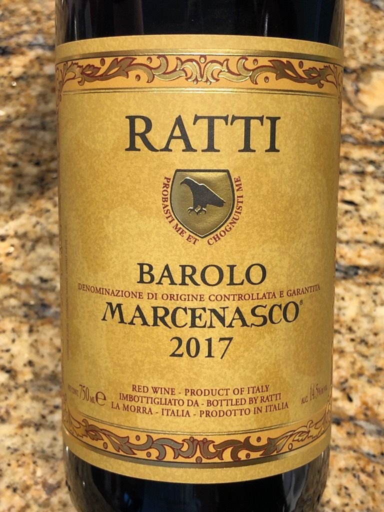 2017 Renato Ratti Barolo Marcenasco - CellarTracker
