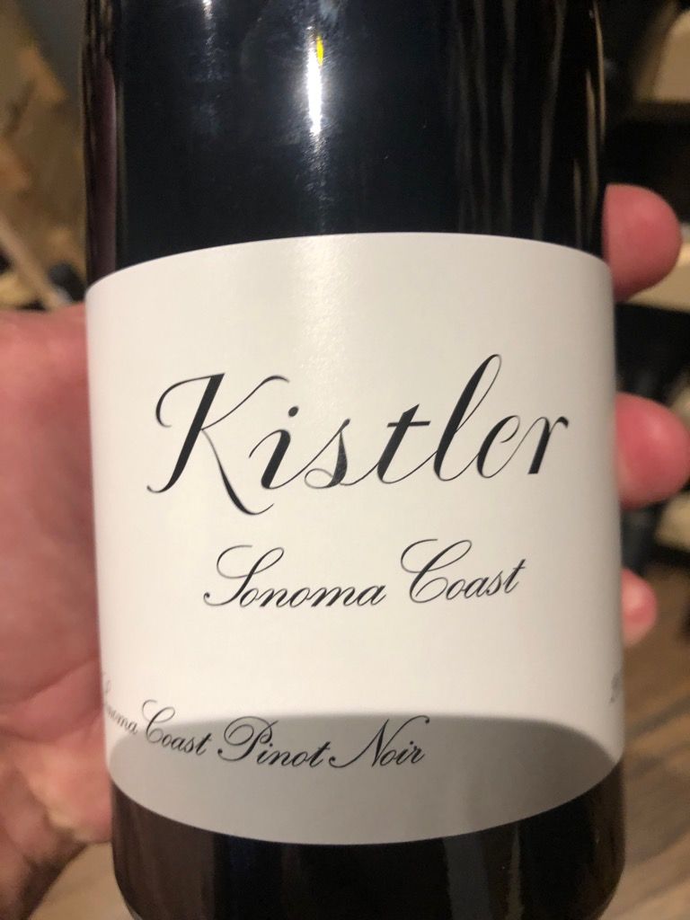 2018 Kistler Pinot Noir Sonoma Coast - CellarTracker