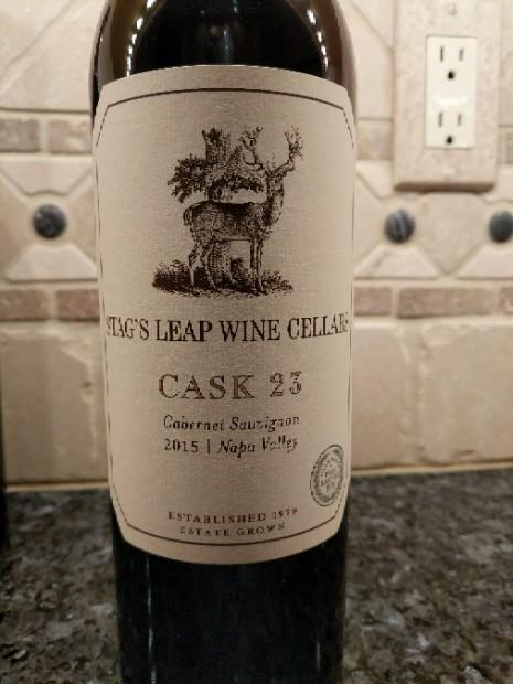 2015 Stag's Leap Wine Cellars Cabernet Sauvignon Cask 23 ...