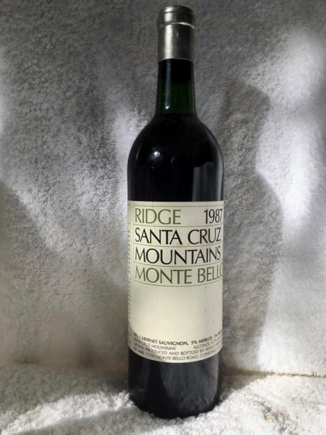 1997 Ridge Vineyards Monte Bello Santa Cruz Mountains Cabernet Sauvignon