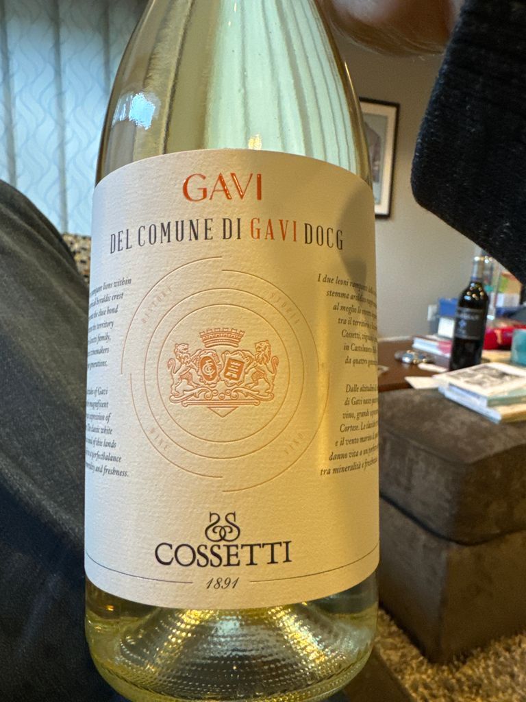 2006 Cossetti Gavi di Gavi - CellarTracker