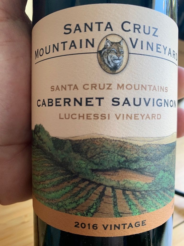 2018 Santa Cruz Mountain Vineyard Cabernet Sauvignon Luchessi