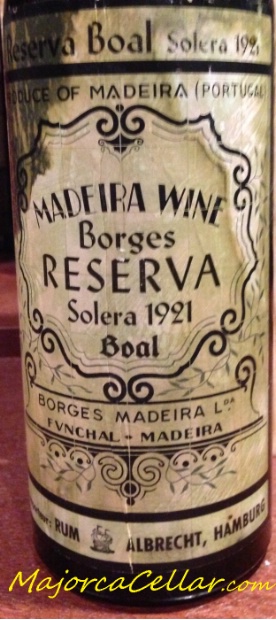 軍事支援1940 H.M. Borges Madeira Reserva Solera マデイラワイン　マディラ その他
