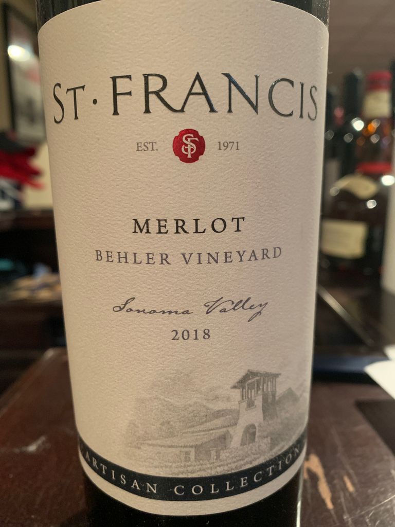 St. Francis Merlot 2019