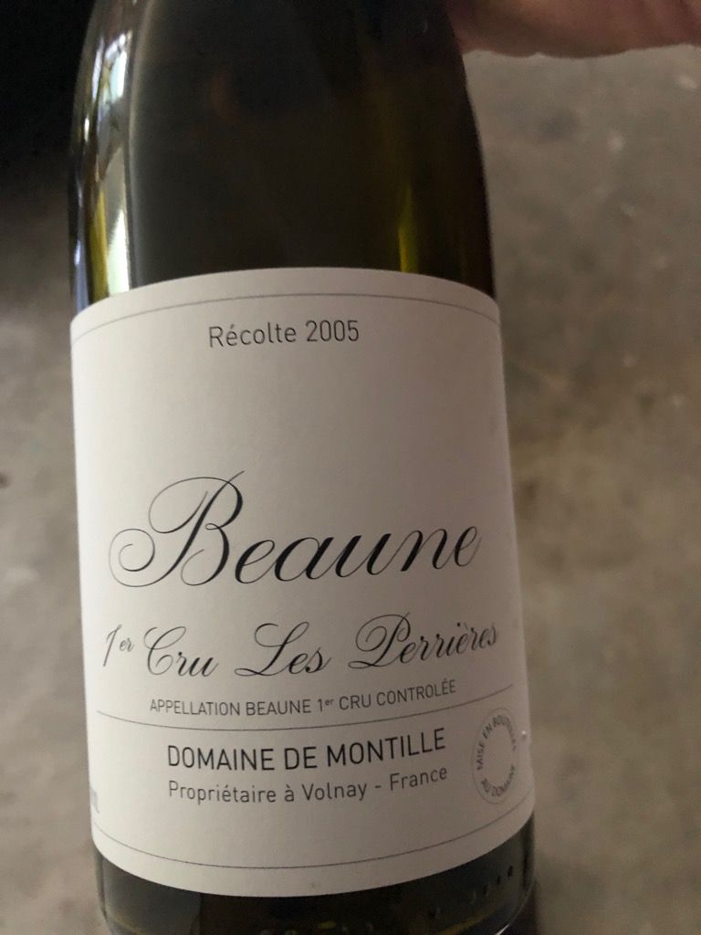 2005 Domaine de Montille Beaune 1er Cru Les Perrières - CellarTracker