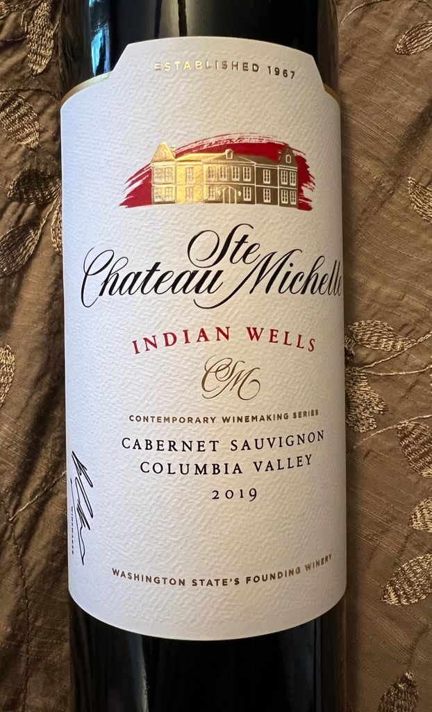 2019 Chateau Ste. Michelle Cabernet Sauvignon Indian Wells, USA ...