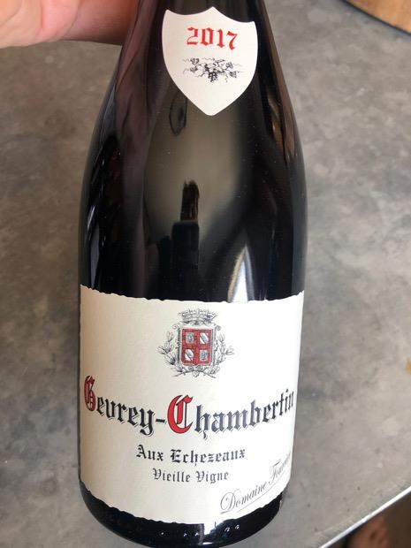 2017 Domaine Fourrier Gevrey-Chambertin Aux Echezeaux Vieille