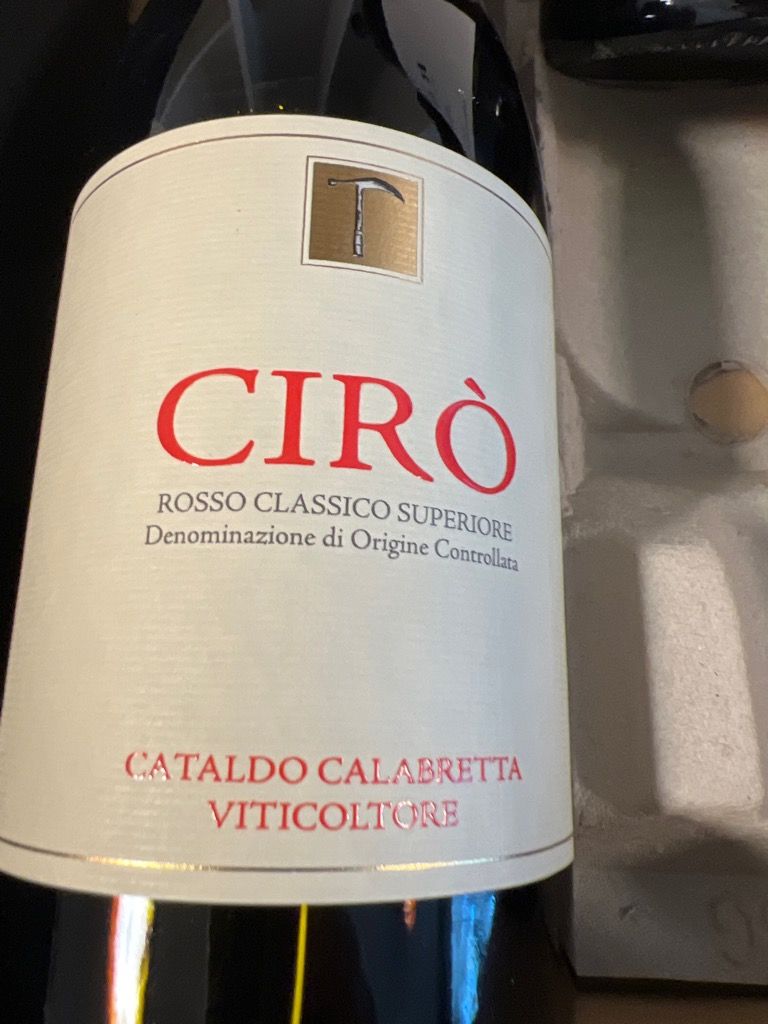 2015 Cataldo Calabretta Cir Classico Superiore CellarTracker