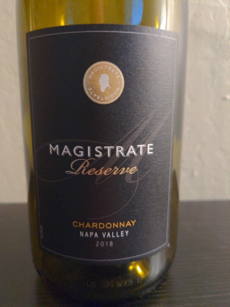 2018 Magistrate Vineyards Chardonnay Limited Production, USA, California, Napa Valley
