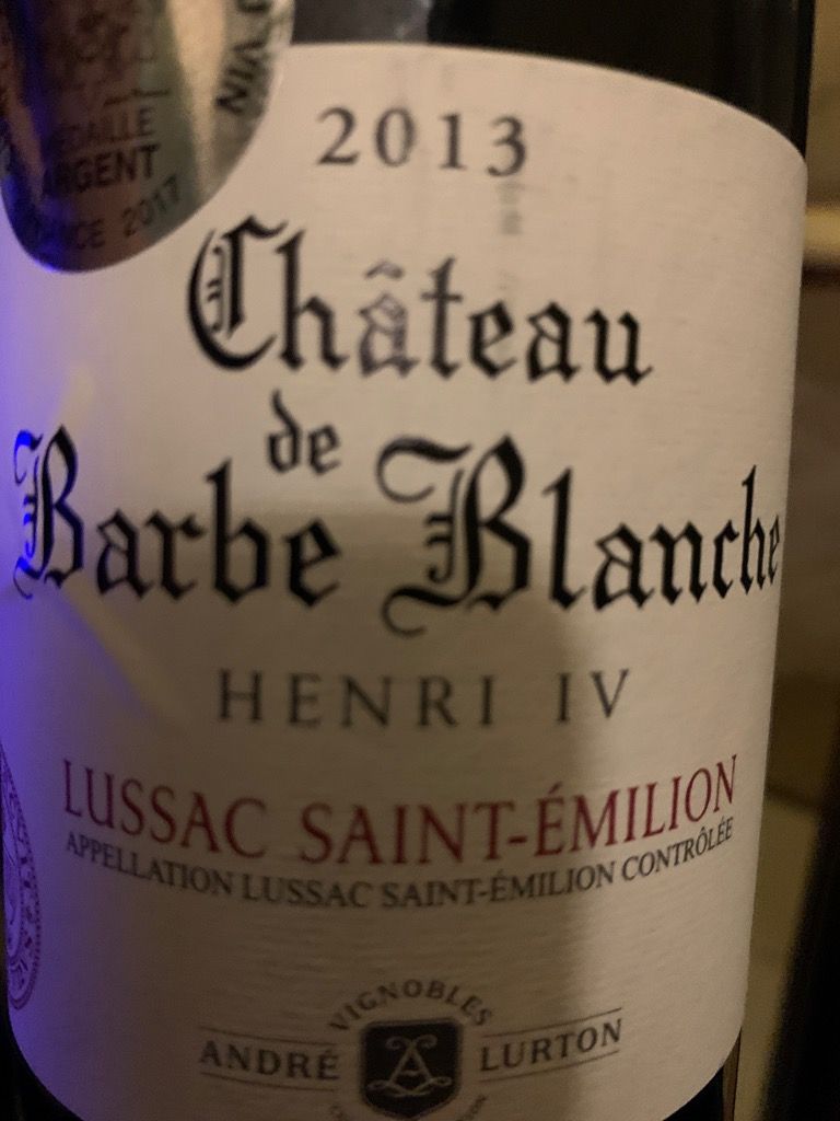 13 Chateau De Barbe Blanche France Bordeaux Libournais Lussac St Emilion Cellartracker