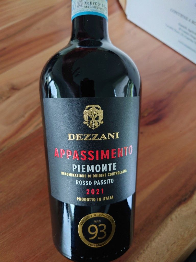 2021 Dezzani Piemonte Appassimento Rosso-Passito, Italy, Piedmont ...