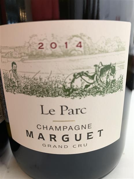 MARGUET Le Parc 2014 シャンパン 2014 Marguet Champagne Grand Cru Le Parc - CellarTracker