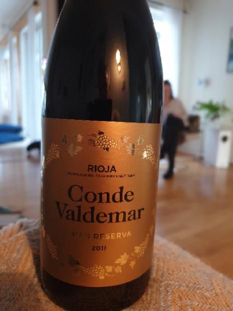 2011 Bodegas Valdemar Rioja Conde De Valdemar Gran Reserva Spain La 