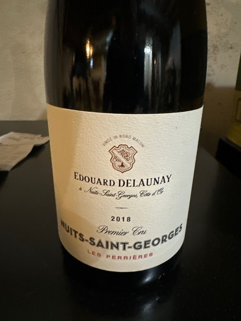 2020 Edouard Delaunay & Ses Fils Nuits St. Georges 1er Cru Les Crots 