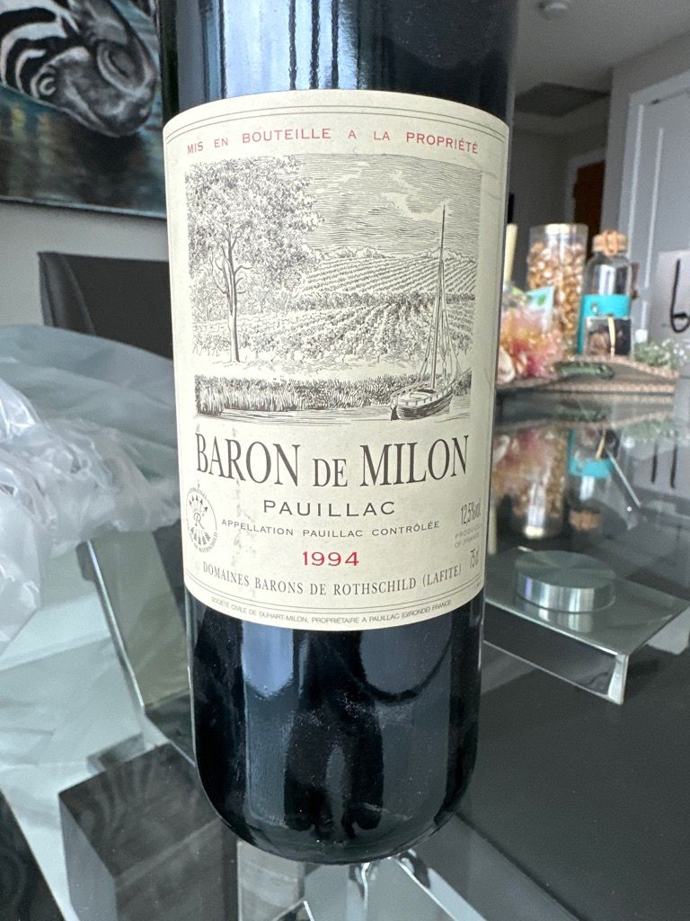 1996 Baron de Milon - CellarTracker