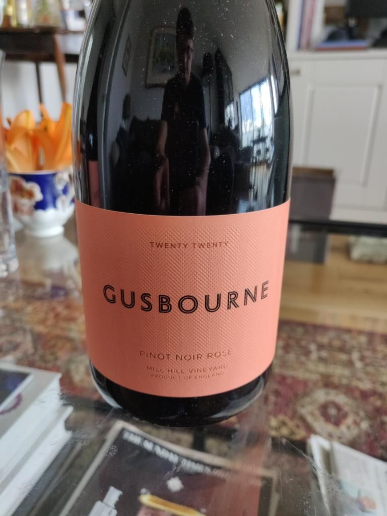 2019 Gusbourne Pinot Noir Rosé Mill Hill Vineyard United Kingdom