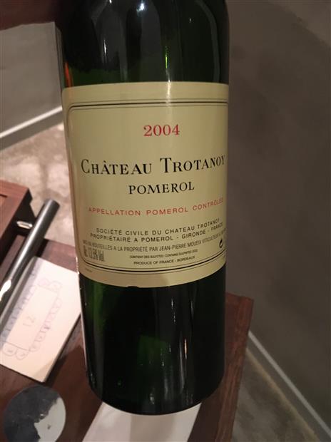 2000 Château Trotanoy - CellarTracker