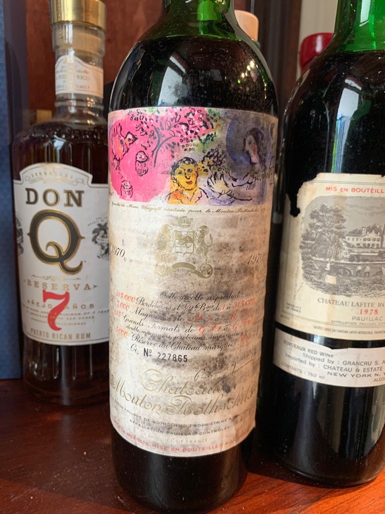 1971 Château Mouton Rothschild - CellarTracker