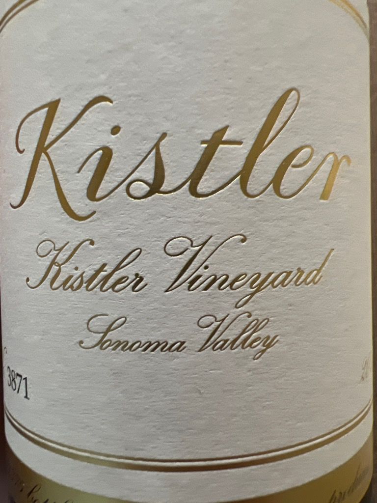 2019 Kistler Chardonnay Sonoma Mountain Sonoma County | Wine