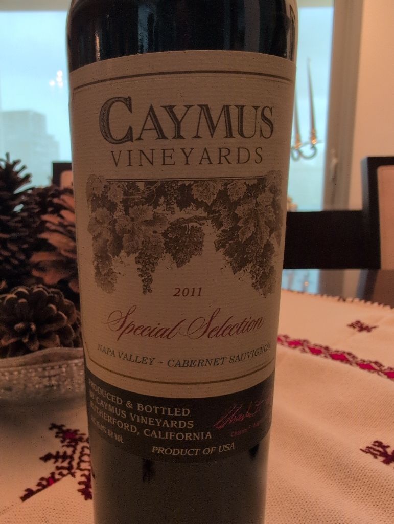 2012 Caymus Cabernet Sauvignon Special Selection - CellarTracker
