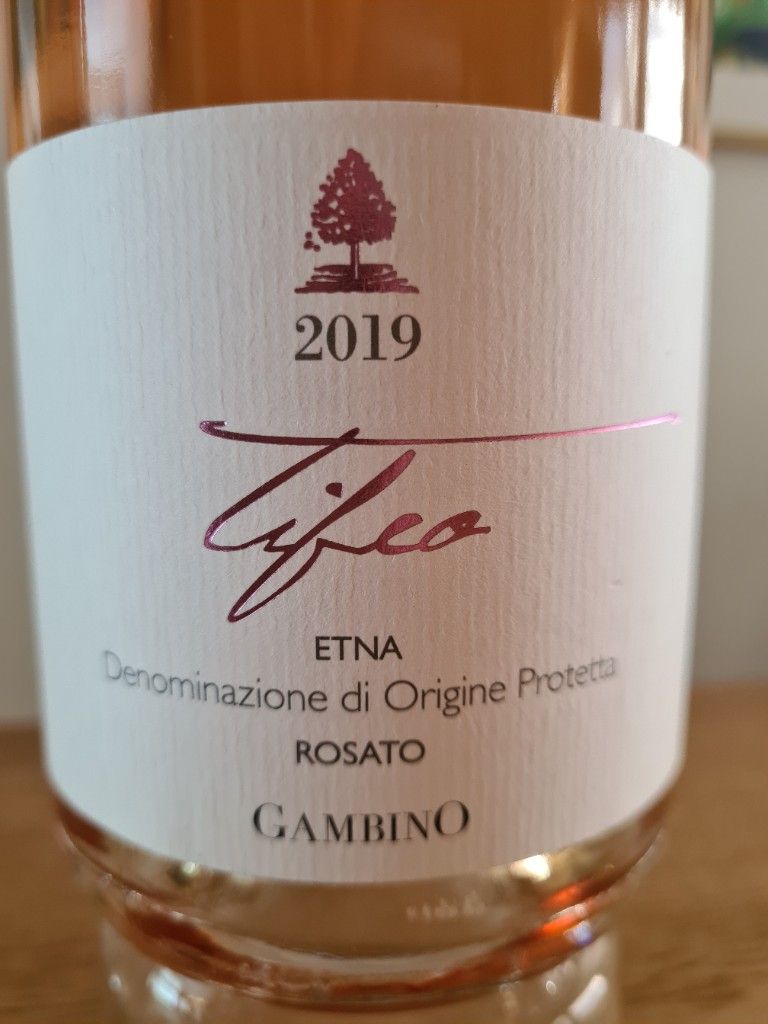 2019 Gambino Etna Tifeo Rosato, Italy, Sicily, Etna DOC CellarTracker