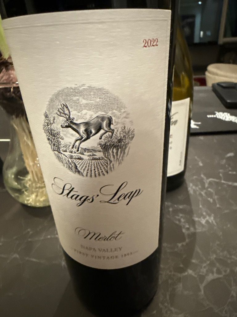 2022 Stags' Leap Winery Merlot - CellarTracker