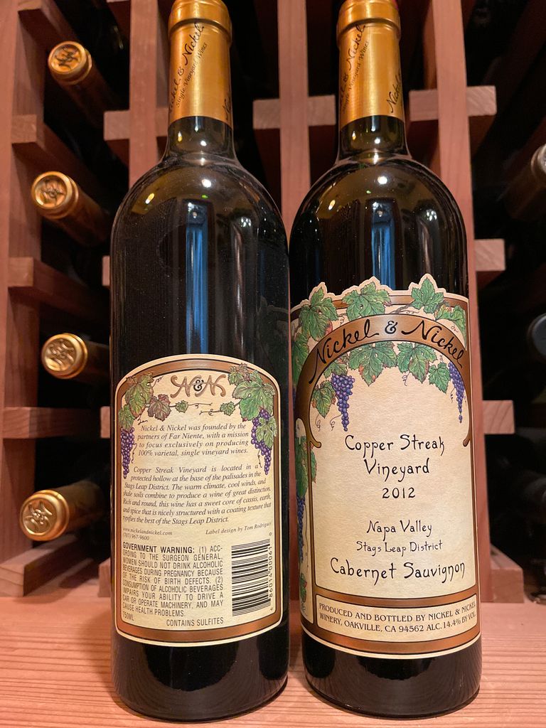 2012 Nickel & Nickel Sauvignon Copper Streak, USA, California