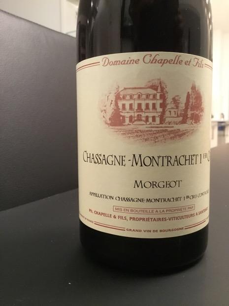 2010 Domaine Chapelle & Fils Chassagne-Montrachet 1er Cru Morgeot
