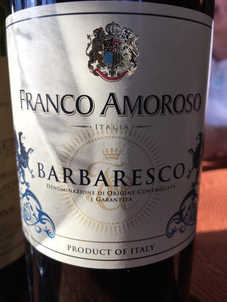 2012 Franco Amoroso Barbaresco - CellarTracker