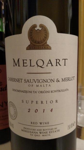 2015 Meridiana Melquart Malta DOK Malta Superiore CellarTracker