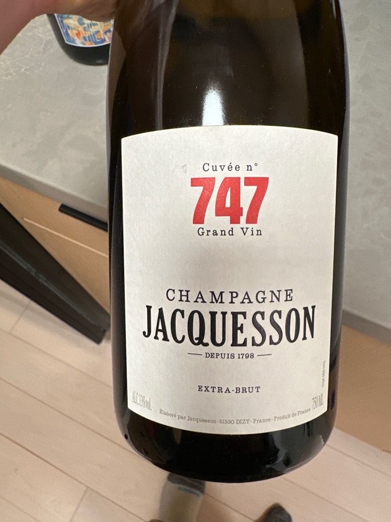 N.V. Jacquesson & Fils Champagne Cuvée No. 747 Extra-Brut