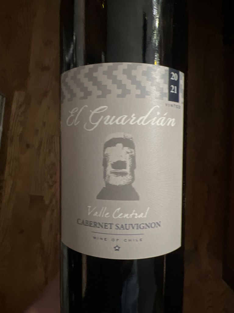 2021 El Guardian Cabernet Sauvignon, Chile, Central Valley - CellarTracker
