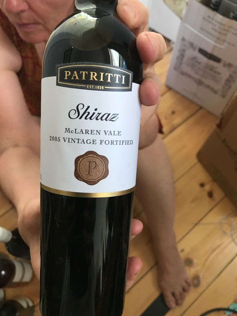 2005 Patritti Shiraz GGP Vintage Fortified, Australia, South Australia ...