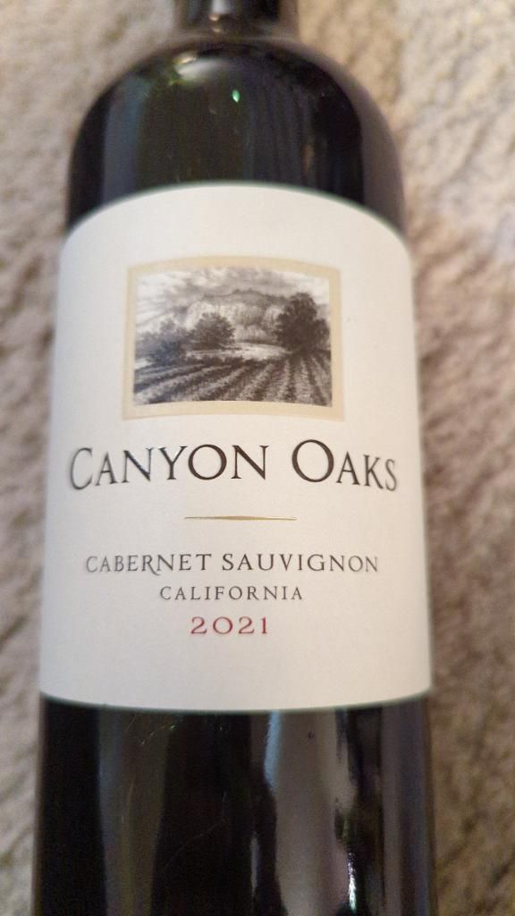 Canyon 2024 oaks wine