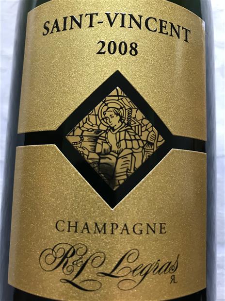 2000 R&L Legras Saint-Vincent Blanc de Blancs Grand Cru Brut
