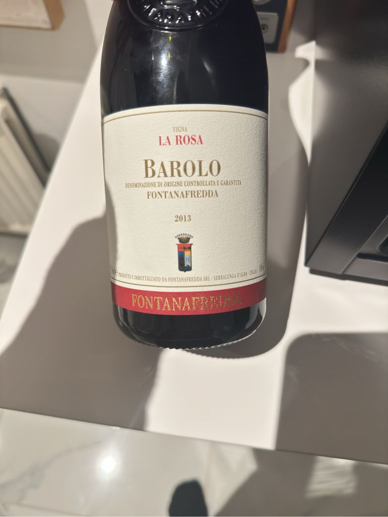 2013 Fontanafredda Barolo Vigna La Rosa - CellarTracker