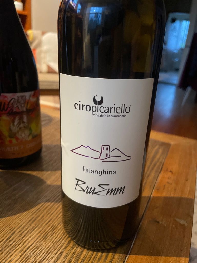 2019 Ciro Picariello Falanghina Bru Emm CellarTracker