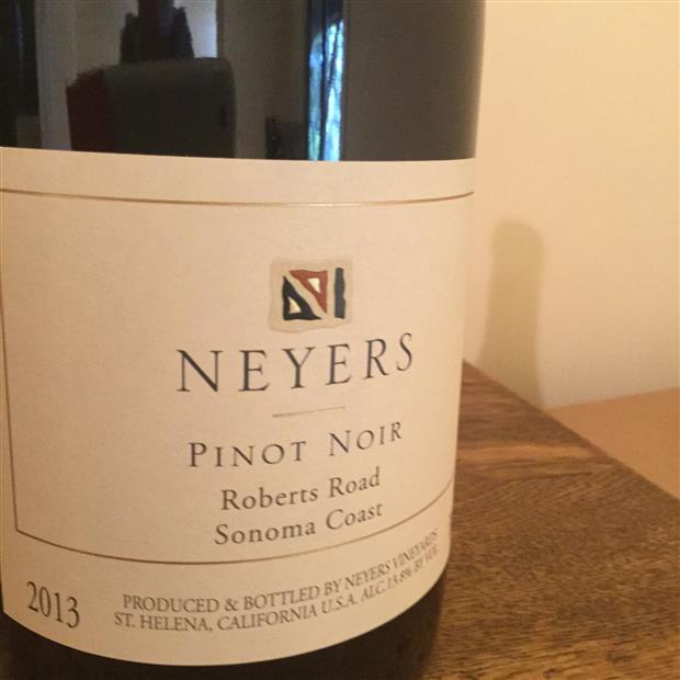 2013 Neyers Pinot Noir Roberts Road Vineyard, USA, California, Sonoma ...