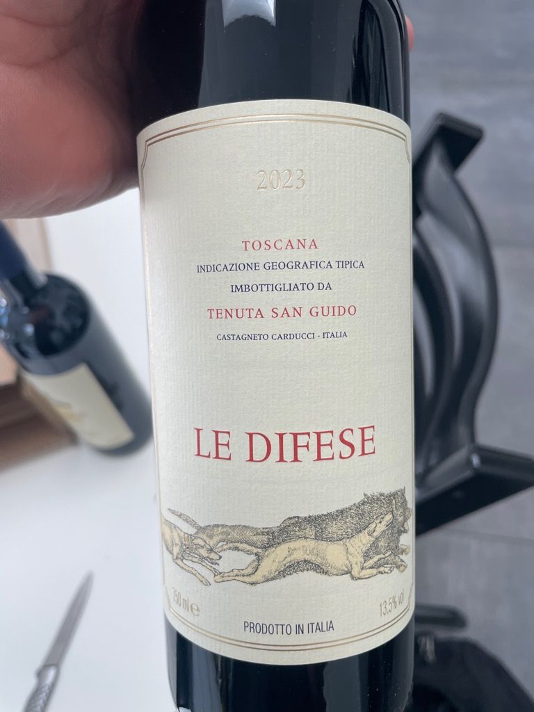 2024 Tenuta San Guido Le Difese Toscana IGT - CellarTracker