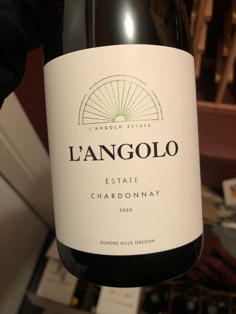 2021 L'Angolo Estate Chardonnay, USA, Oregon, Willamette Valley, Dundee ...