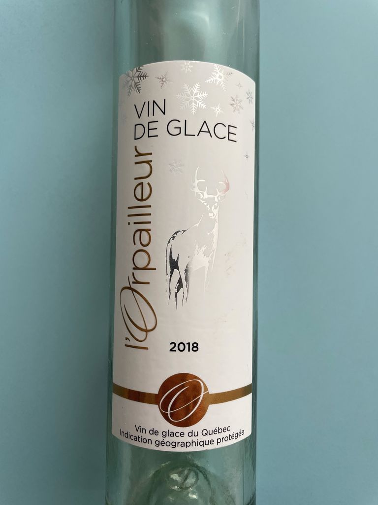 Vin de glace IGP 2019, L'Orpailleur, Québec