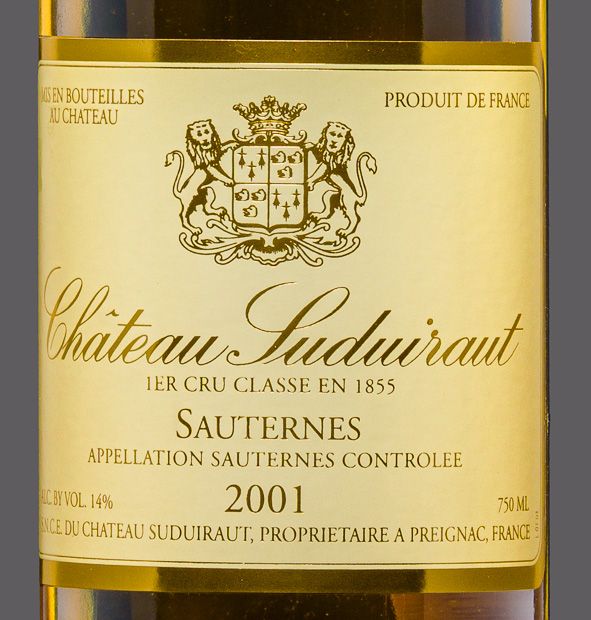 2001 Château Suduiraut - CellarTracker