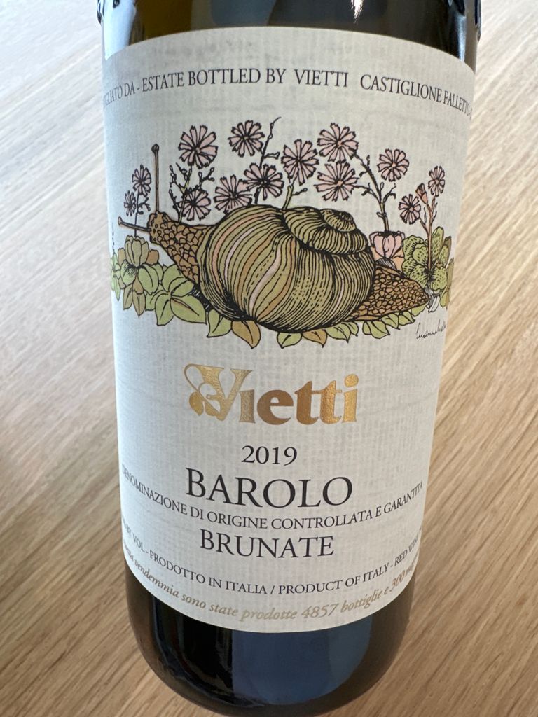 2019 Vietti Barolo Brunate CellarTracker