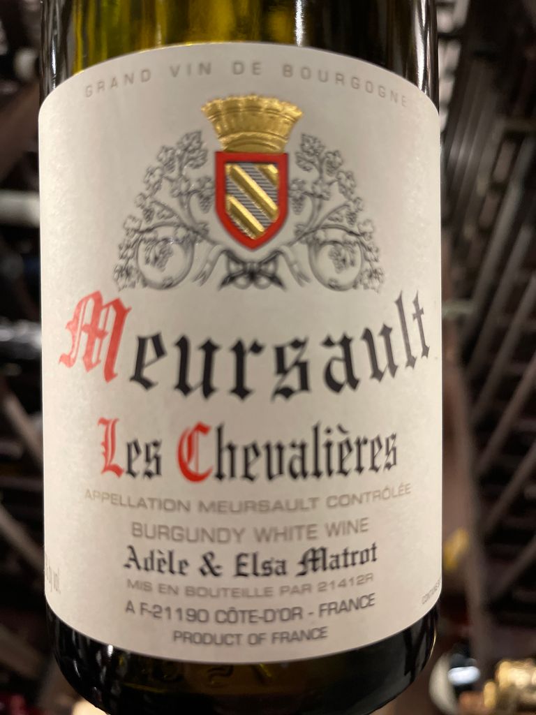 2018 Domaine Matrot Meursault Les Chevalières - CellarTracker