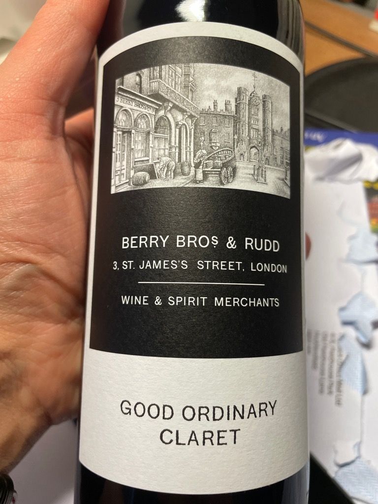 2021 Berry Bros. & Rudd Good Ordinary Claret - CellarTracker
