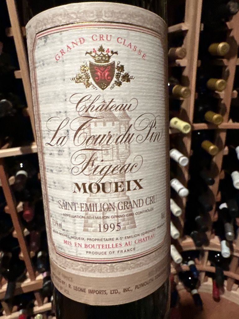 1995 Château La Tour du Pin Figeac (Moueix) - CellarTracker