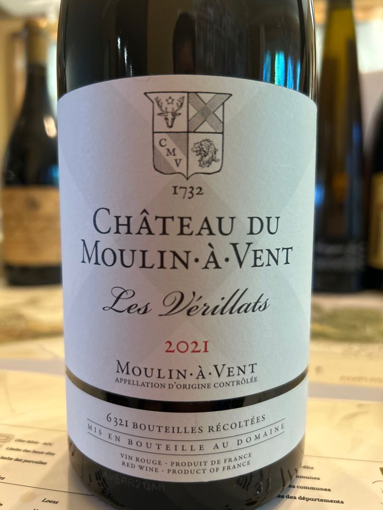 2022 Château du Moulin-a-Vent Moulin-à-Vent Les Verillats