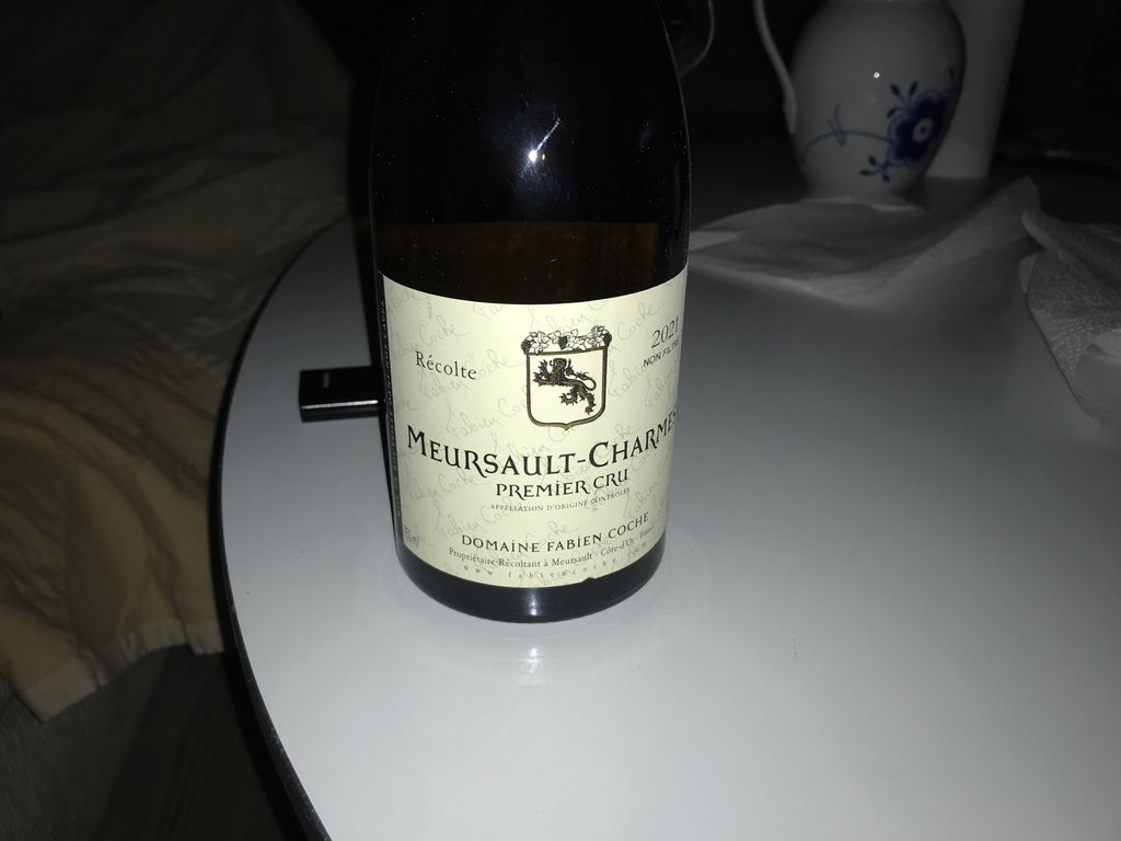 2022 Domaine Fabien Coche Meursault 1er Cru Charmes - CellarTracker